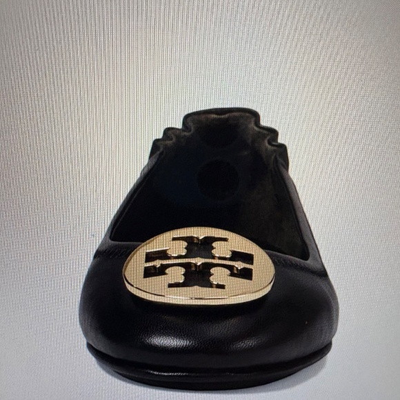 Tory Burch® Minnie Travel Ballet w/ Metal Logo flat - Picture 3 of 12